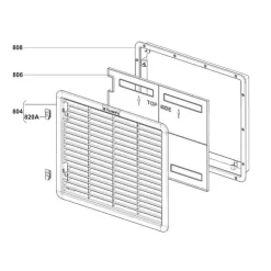Hot Dometic Pièces détachées grille LS 230