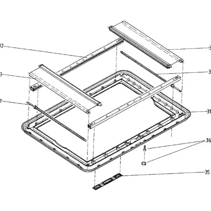 Clearance Dometic Pièces détachées Heki 1