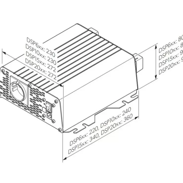 Best Dometic Sinpower DSP 600 à 2000W
