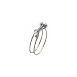 Hot Euro Accessoires EA Collier acier double fil poussant