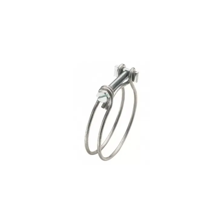 Hot Euro Accessoires EA Collier acier double fil poussant