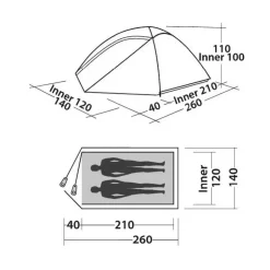 Discount Easy Camp Meteor 200