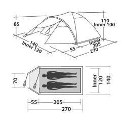 Clearance Easy Camp Quasar 200