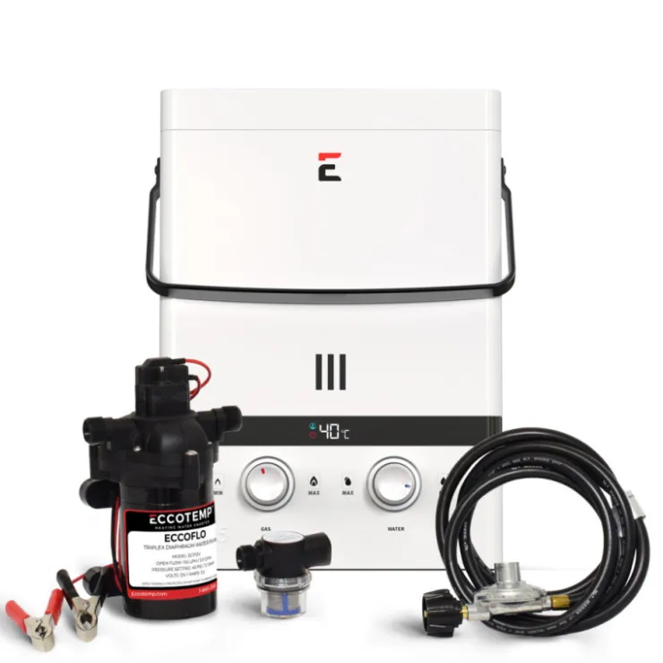 Best Eccotemp Kit complet chauffe-eau nomade Luxé 5