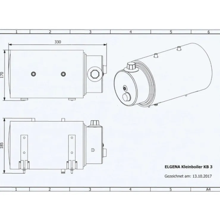 Outlet Elgena Boiler KB 3 | 24V - 400W