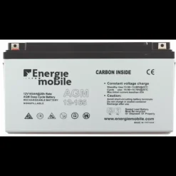 Online Energie Mobile EM Batterie AGM plomb carbone 165 Ah