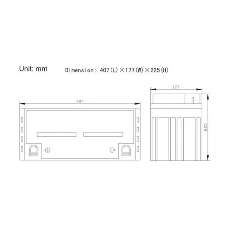Hot Energie Mobile EM Batterie GEL plomb carbone 130Ah