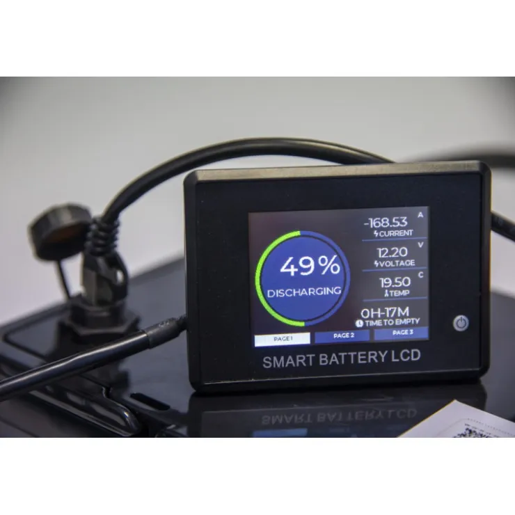 Outlet Energie Mobile EM Batterie Lithium LT 12-100 Ah HD-BT - 1280 Wh