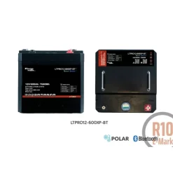 Energie Mobile EM Batterie Lithium LTPRO 12-600 Ah XP-BT | 7680 Wh