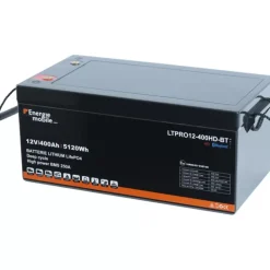 Hot Energie Mobile EM Batterie Lithium LTPRO 12-400 Ah HD-BT - 5120 Wh
