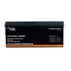 Outlet Energie Mobile EM Batterie Lithium LTPRO 24-100 Ah BT | 2560 Wh