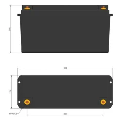 Energie Mobile EM Batterie Lithium LTPRO 12-150 Ah BT - 1920 Wh