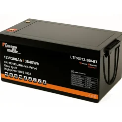Outlet Energie Mobile EM Batterie Lithium LTPRO 12-300Ah HD-P-BT - 3840 Wh