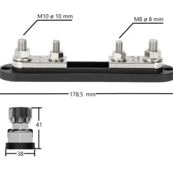Online Energie Mobile EM Busbar - porte fusible ANL | 600 A