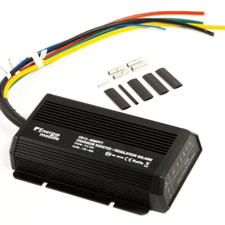 Energie Mobile EM Chargeur booster CB12-40 MPPT