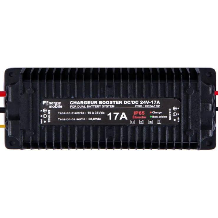 Discount Energie Mobile EM Chargeur Booster DC-DC CB24-17IP