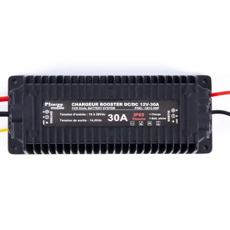 Energie Mobile EM Chargeur Booster DC-DC CB12-30IP