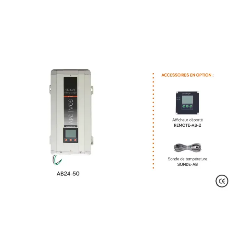 Energie Mobile EM Chargeur de batterie AB 24 V | 30A