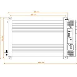 Best Energie Mobile EM Convertisseur sinusoïdal DC-AC | PS RT-V2 | 3300 Va