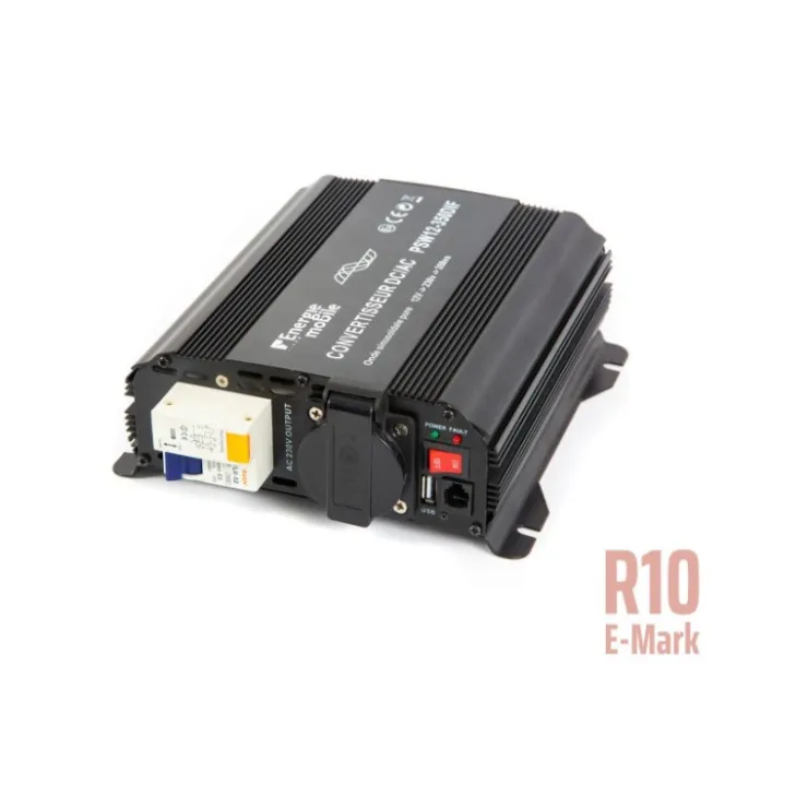 Best Energie Mobile EM Convertisseur sinusoïdal DC-AC | PSW DIF-V2 350 Va