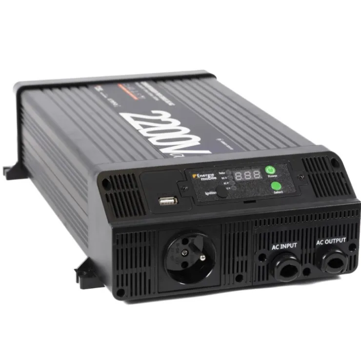 Sale Energie Mobile EM Convertisseur sinusoïdal DC-AC | PS RT-V2 | 2200 Va