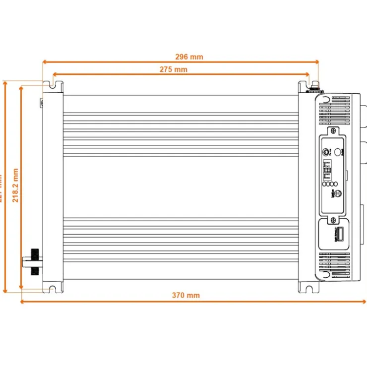 Sale Energie Mobile EM Convertisseur sinusoïdal DC-AC | PS RT-V2 | 2200 Va