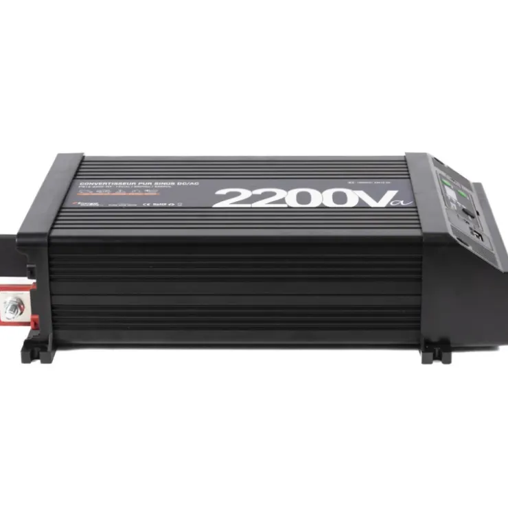 Sale Energie Mobile EM Convertisseur sinusoïdal DC-AC | PS RT-V2 | 2200 Va
