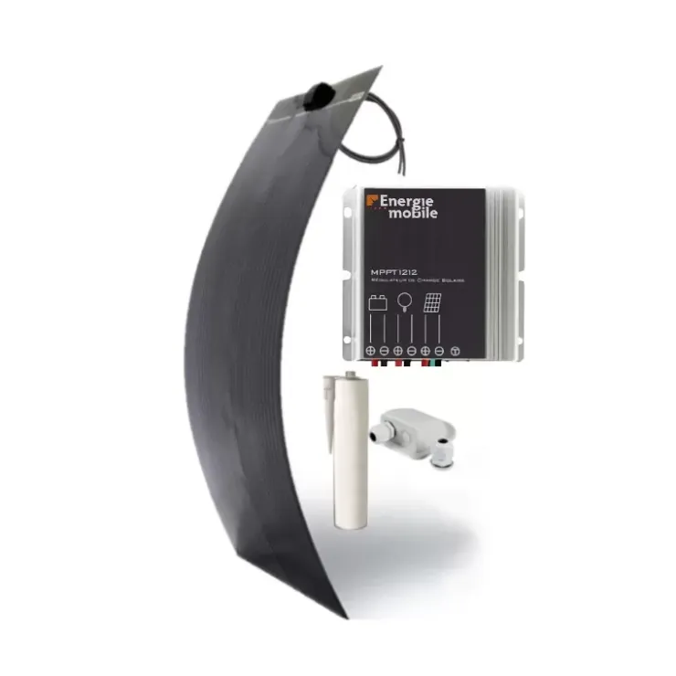 Hot Energie Mobile EM Kit solaire A-flex 105 W Noir / MPPT