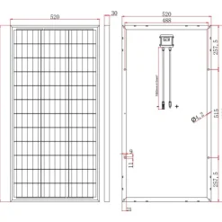 Energie Mobile EM Kit solaire CC 105-A-PERC MPPT