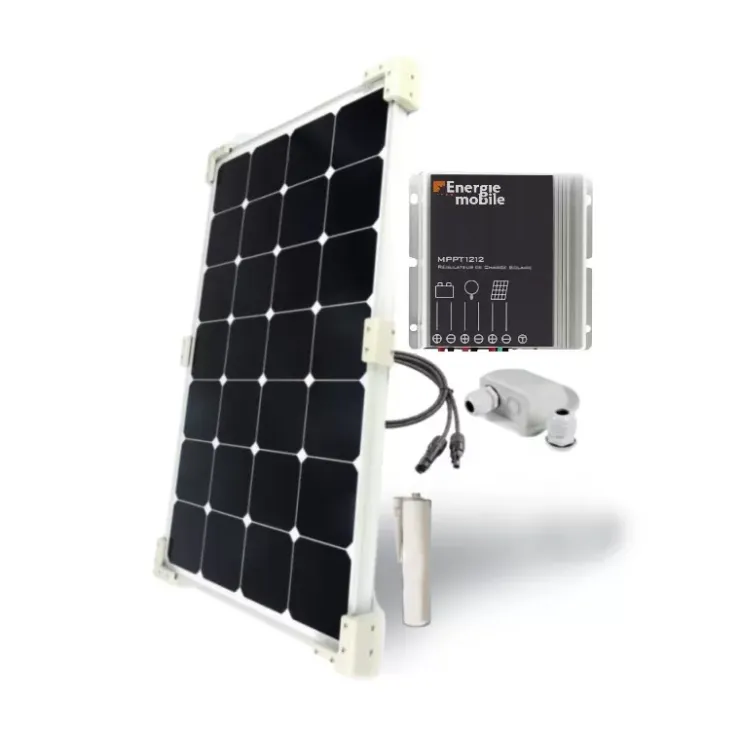 Hot Energie Mobile EM Kit solaire CC 165-A-PERC MPPT