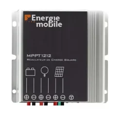 Best Energie Mobile EM Kit solaire CC 210-A-PERC Noir / MPPT
