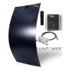 Outlet Energie Mobile EM Kit solaire CC XFLEX 125 W Black