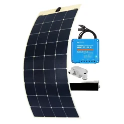 Best Energie Mobile - Victron Energy EM Kit solaire Marine Flex 170 W | VICTRON régulateur MPPT 75/15