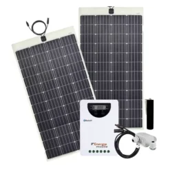 Clearance Energie Mobile EM Kit solaire souple 420 W - Régulateur MPPT 100/40 BT