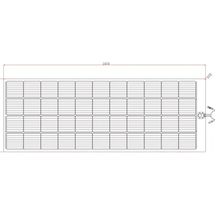 Discount Energie Mobile EM Kit solaire souple PERC Flex 280 W / MPPT