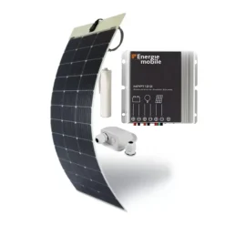 Clearance Energie Mobile EM Kit solaire souple PERC Flex 145 W / MPPT