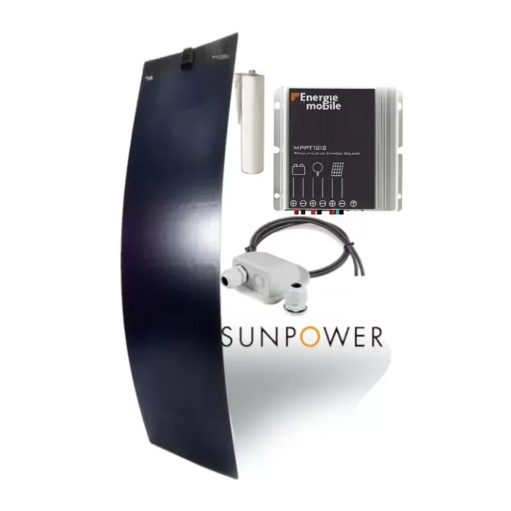 Outlet Energie Mobile EM Kit solaire XFLEX 116 W long Black/ MPPT