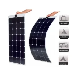 Hot Energie Mobile - Victron Energy EM Kit solaire X-flex ETFE 140 W - VICTRON Bluesolar MPPT 75/10
