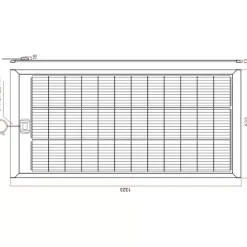 New Energie Mobile EM Panneau solaire PERC-HD slim 140