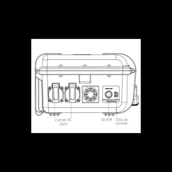 Online Energie Mobile EM Powercase PK1600-100 | 1280 Wh