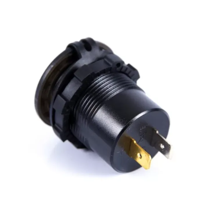 Energie Mobile EM Prise 2 x USB et voltmètre 12V DC
