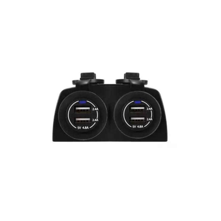 Discount Energie Mobile EM Prise 2x2 USB en saillie