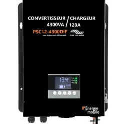 New Energie Mobile EM PSC12-4300DIF | Convertisseur Chargeur 120A