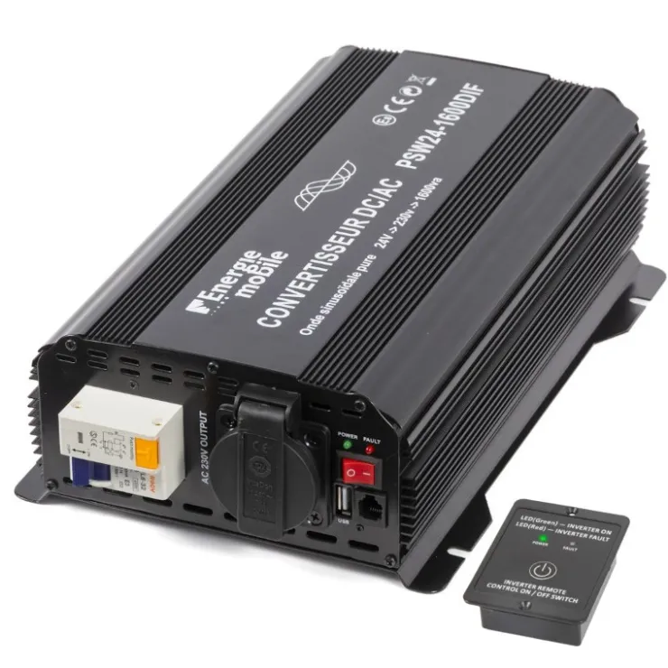 Outlet Energie Mobile EM PSW DIF-V2 1600 Va | Convertisseur sinusoïdal DC-AC