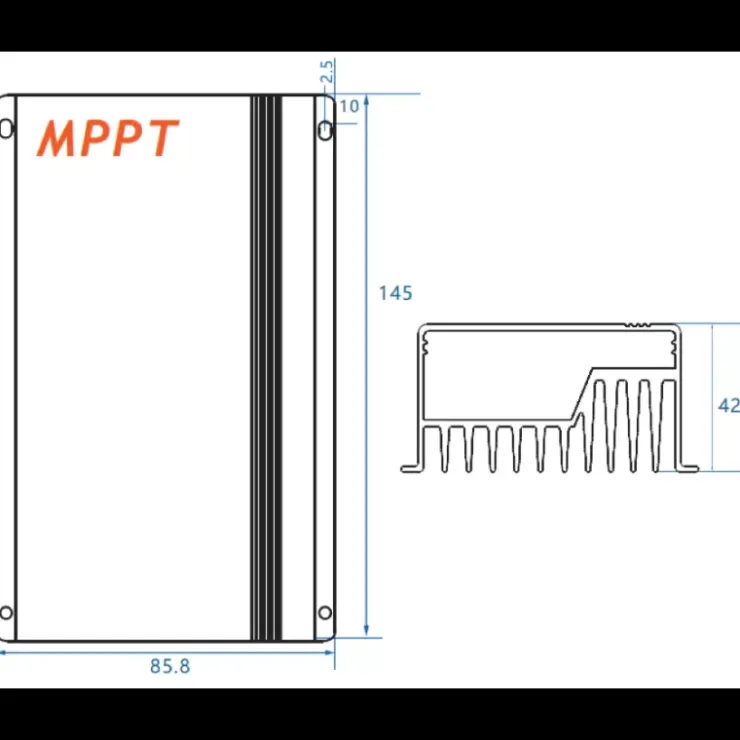 Outlet Energie Mobile EM Régulateur MPPT 25-12/24