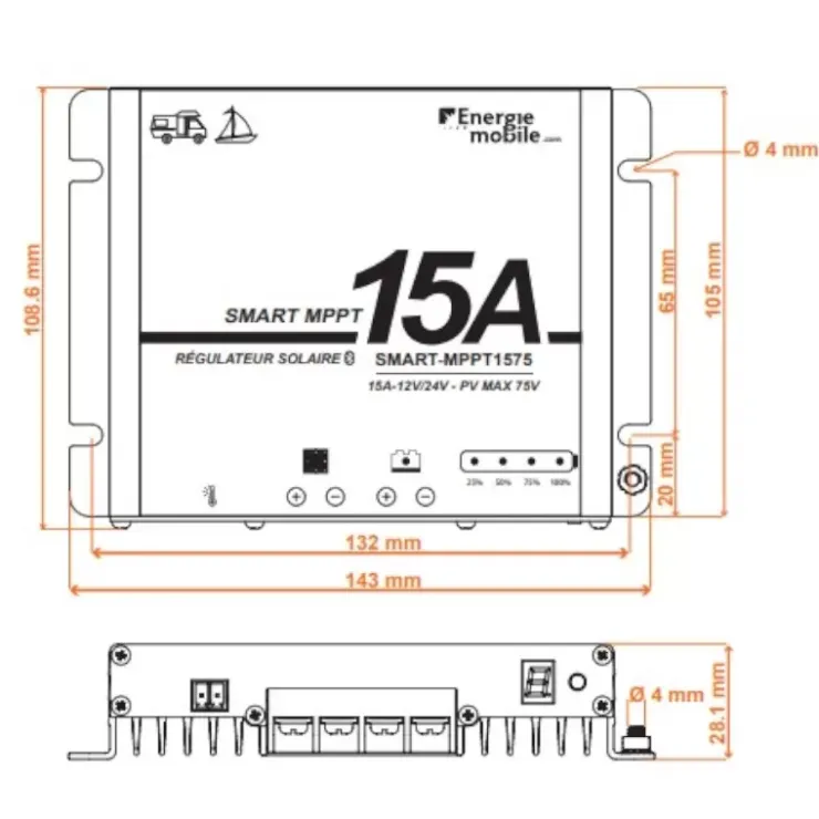 Discount Energie Mobile EM SMART-MPPT 1575