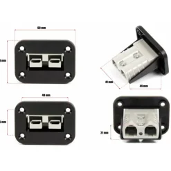 Sale Energie Mobile EM Socle SA50 encastré | 50 A | ANDERSON