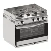 ENO Grand large 3 feux | four inox | avec grill