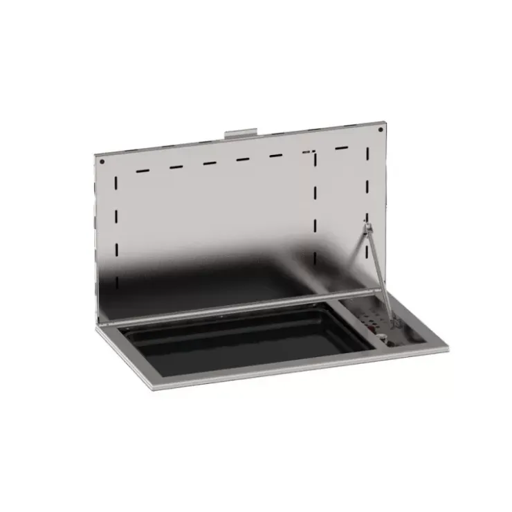 Discount ENO Plancha gaz avec couvercle Antigua