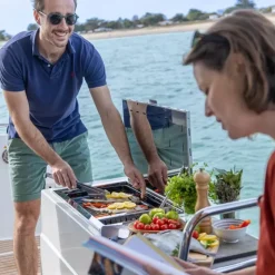 Discount ENO Plancha gaz avec couvercle Antigua